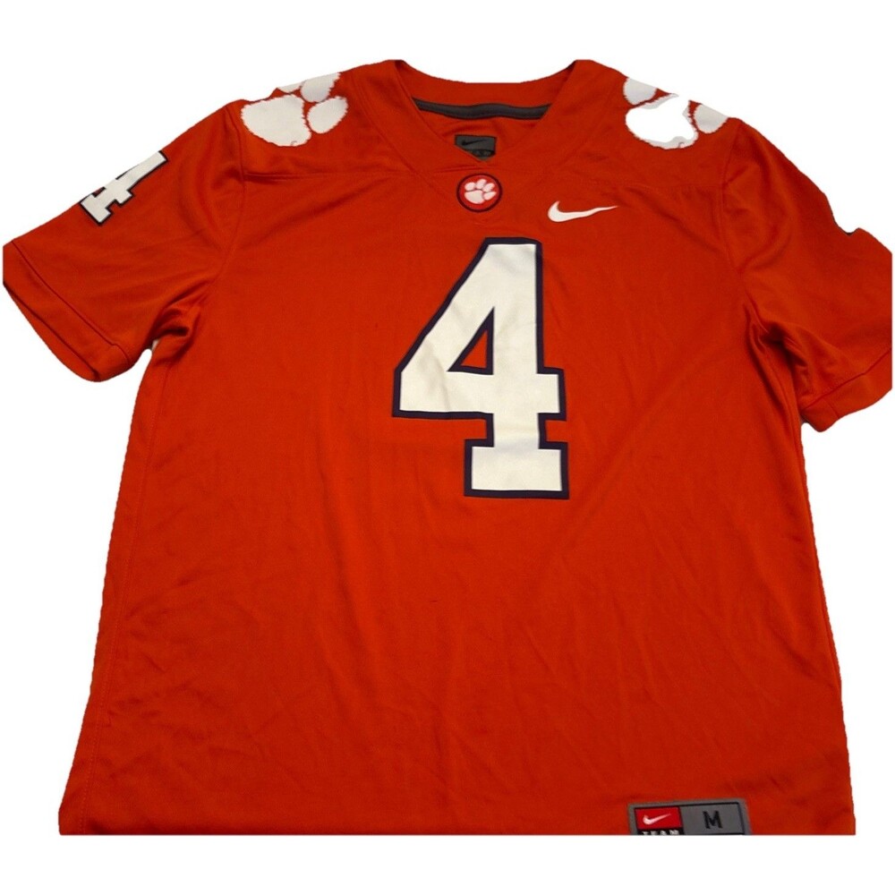 Clemson Tigers NIKE Deshaun Watson #4 Orange Jersey Medium Men’s NFL Mint🏈